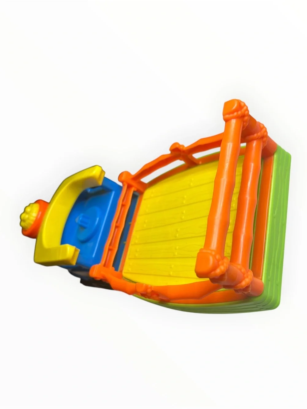 Fisher-Price Little People Bright Blue and Green Toy Train